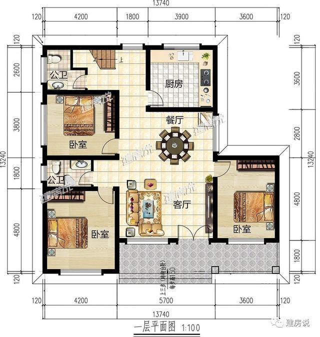 5棟漂亮的別墅設(shè)計(jì)圖，送給需要建房的你，每一棟都很出色！