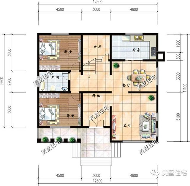 三款二層農村小別墅設計圖，蓋房子對于人們來說是一輩子的一件大事，選這幾款絕不會錯