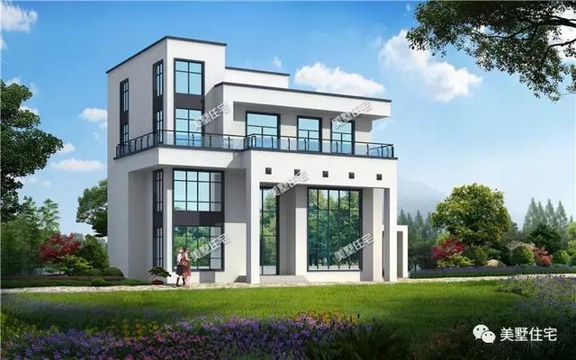 6款帶車庫的別墅設(shè)計(jì)圖，適合現(xiàn)代農(nóng)村生活