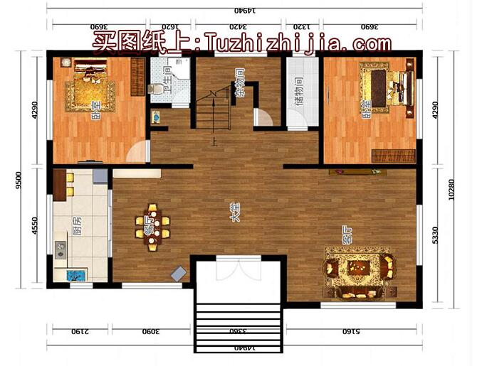 150平米農村戶型圖，20萬打造，驚爆眼球，村里人紛紛效仿！