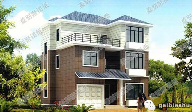 戶型經(jīng)過設(shè)計(jì)優(yōu)化的2款三層農(nóng)村別墅設(shè)計(jì)圖