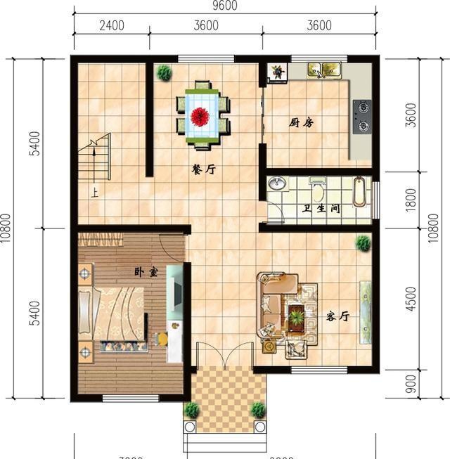 戶型經(jīng)過設(shè)計(jì)優(yōu)化的2款三層農(nóng)村別墅設(shè)計(jì)圖