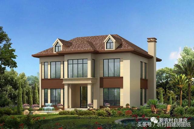 9款農村別墅設計圖帶柴火灶，高端又接地氣，讓你的生活幸福滿滿