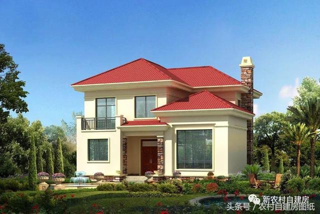 9款農村別墅設計圖帶柴火灶，高端又接地氣，讓你的生活幸福滿滿