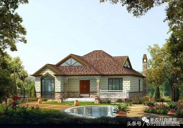 9款農村別墅設計圖帶柴火灶，高端又接地氣，讓你的生活幸福滿滿
