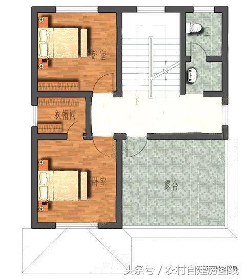 3款100平米的小戶型別墅設計圖，讓你擁有一棟精致的別墅