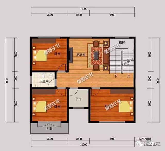 極具現(xiàn)代風(fēng)格的別墅設(shè)計(jì)圖，造價(jià)也不高，是小宅基地的完美首選