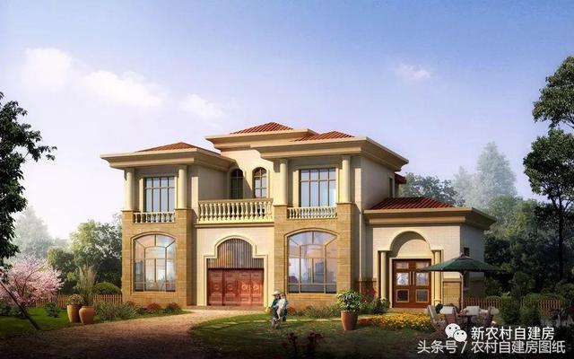 3款不同風格的農村自建房設計圖，造價不到20萬，滿足你的一切要求
