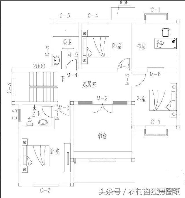3款不同風格的農村自建房設計圖，造價不到20萬，滿足你的一切要求