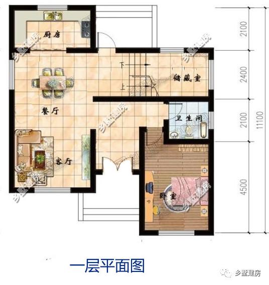 兩款主體造價20萬的農村自建房設計圖，用較低的錢造一棟專屬于你的房子