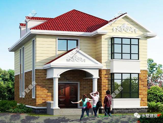 兩款主體造價20萬的農村自建房設計圖，用較低的錢造一棟專屬于你的房子