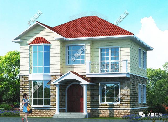 在農(nóng)村只要造價(jià)20萬就能建棟別墅，全套設(shè)計(jì)施工圖紙，造型美觀，你們信嗎？
