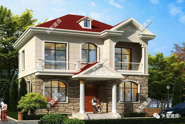 在農(nóng)村只要造價(jià)20萬就能建棟別墅，全套設(shè)計(jì)施工圖紙，造型美觀，你們信嗎？