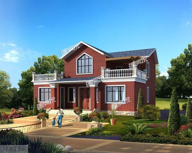 22套二層別墅設計圖同款，這款戶型非常火爆，已經成為一種潮流了