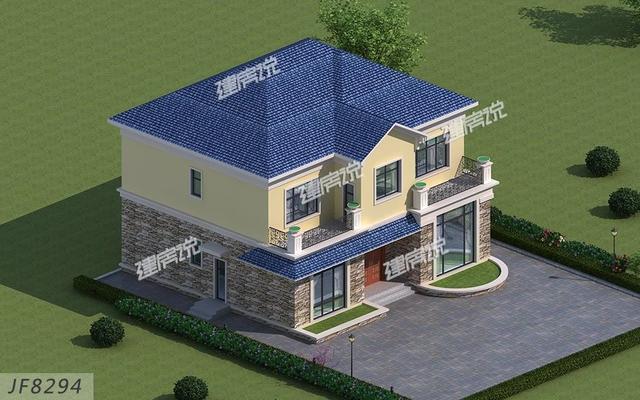 22套二層別墅設計圖同款，這款戶型非常火爆，已經成為一種潮流了