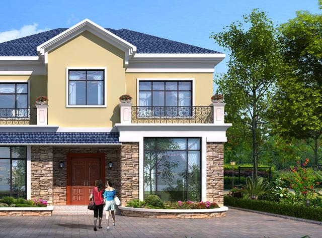 22套二層別墅設計圖同款，這款戶型非常火爆，已經成為一種潮流了