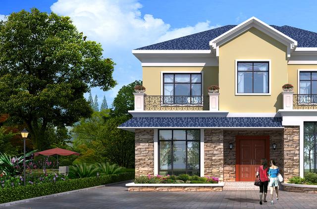 22套二層別墅設計圖同款，這款戶型非常火爆，已經成為一種潮流了