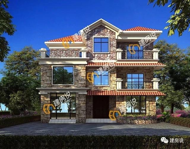 22套二層別墅設計圖同款，這款戶型非常火爆，已經成為一種潮流了