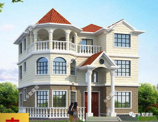 村長家的三層別墅設計圖，歐美風引領農村潮流，引眾人圍觀！