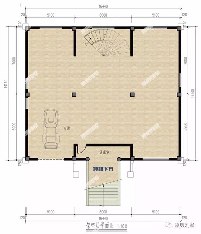 4款帶地下室的別墅設計圖，個性又氣派，住在這樣的房子里是一種享受