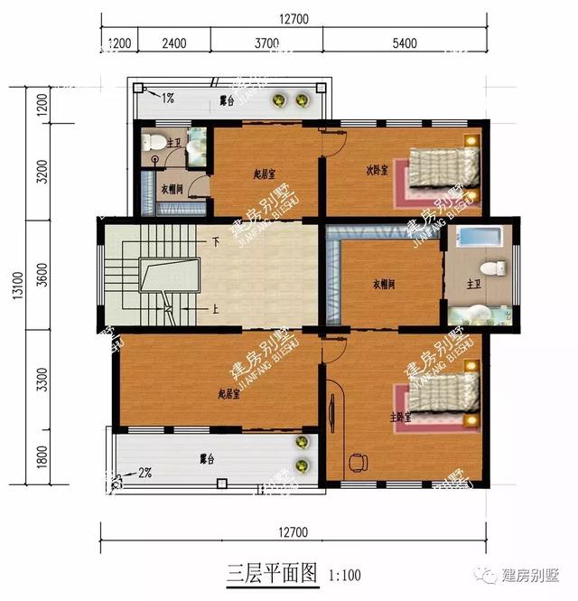 4款帶地下室的別墅設計圖，個性又氣派，住在這樣的房子里是一種享受
