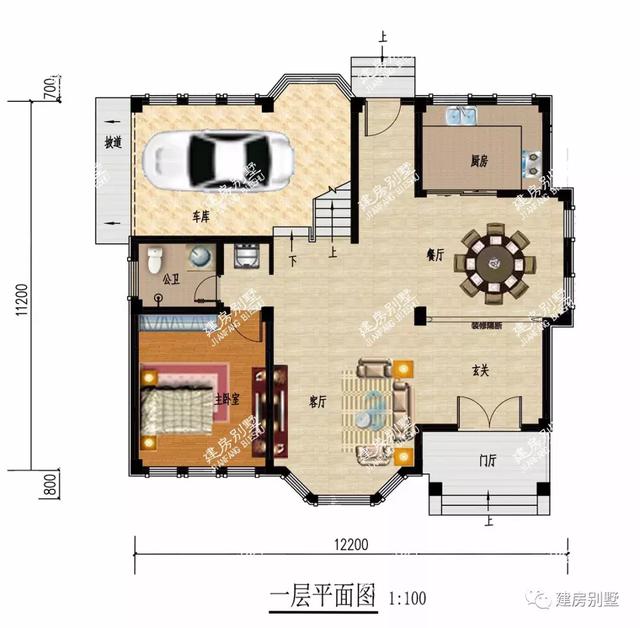 4款帶地下室的別墅設計圖，個性又氣派，住在這樣的房子里是一種享受