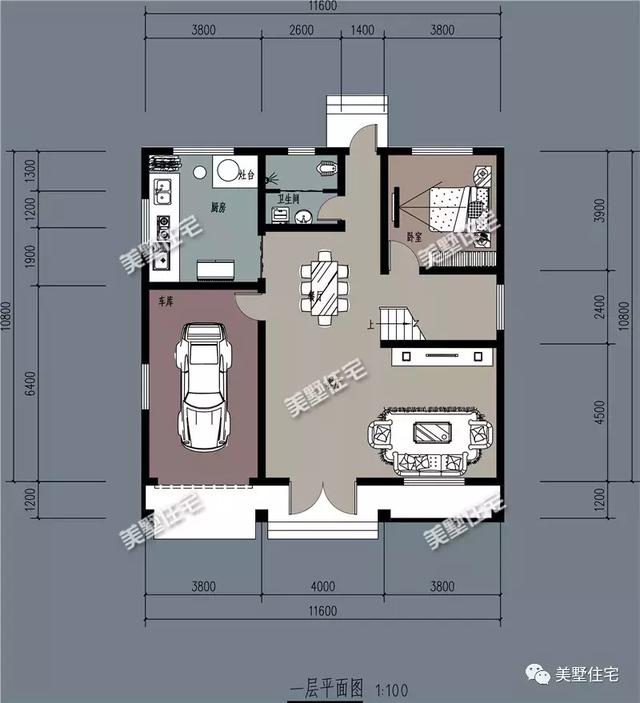 這棟10二層小別墅設(shè)計圖，不僅造價低外觀也十分漂亮