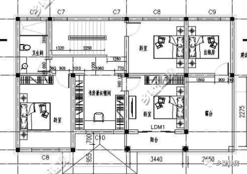 18萬就可以搞定的農村自建別墅，超值的二層別墅設計圖