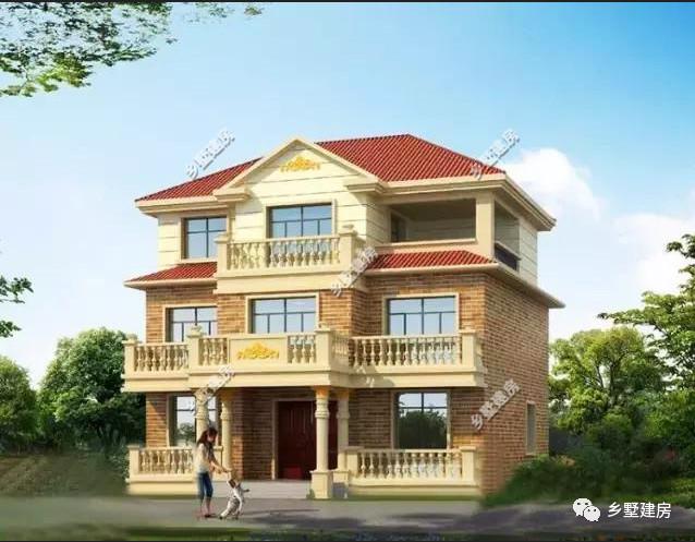 推薦三套磚混結(jié)構(gòu)農(nóng)村自建別墅設(shè)計圖紙，喜歡可以收藏一下