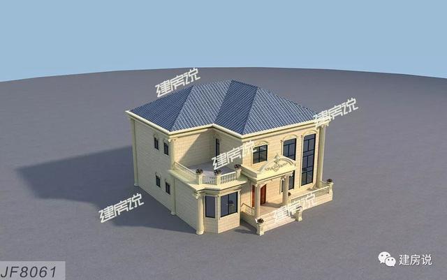 3套氣派的別墅設計圖，典型歐式風格，顏值超高，值得一建