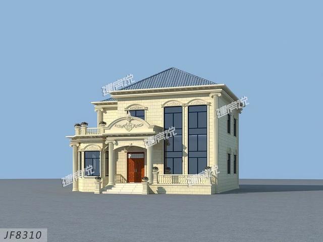 3套氣派的別墅設計圖，典型歐式風格，顏值超高，值得一建