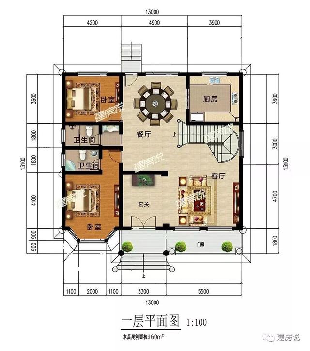 3套氣派的別墅設計圖，典型歐式風格，顏值超高，值得一建