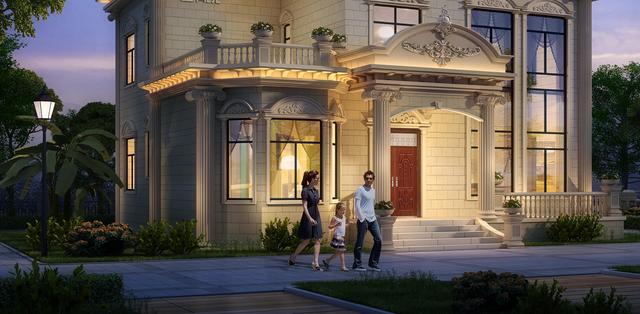 3套氣派的別墅設計圖，典型歐式風格，顏值超高，值得一建