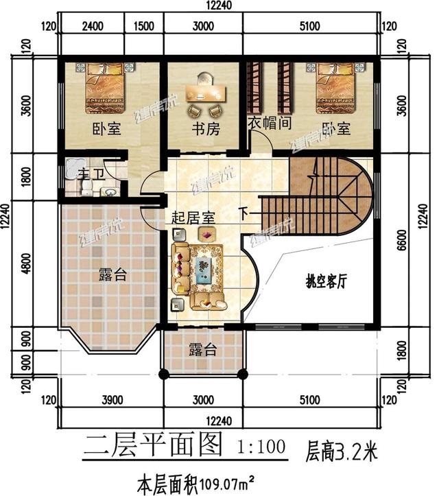 3套氣派的別墅設計圖，典型歐式風格，顏值超高，值得一建