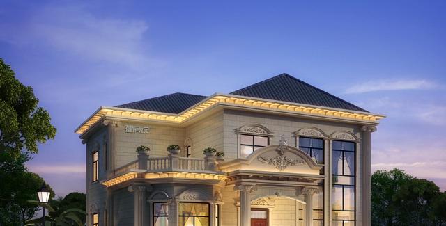 3套氣派的別墅設計圖，典型歐式風格，顏值超高，值得一建