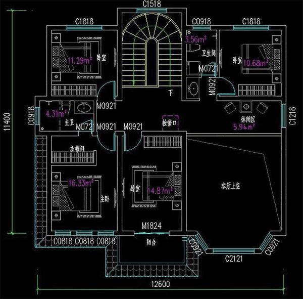 精選3款二層別墅設計圖，經典大氣，今年的潮流爆款