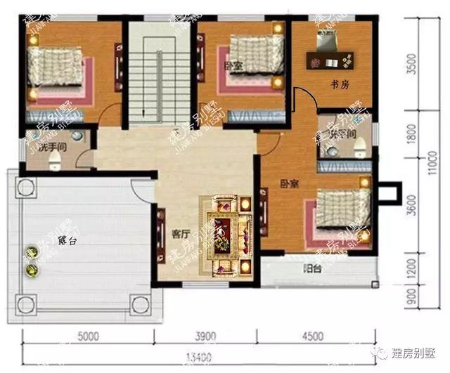 別墅設計圖神戶型，外觀美，造價低至20幾萬，村里現在都這么建