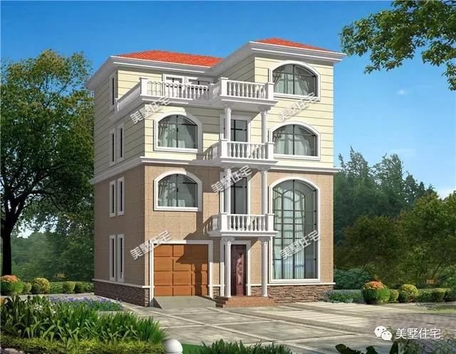 有小地基的注意啦，推薦5款精致的小地基別墅設計圖戶型，小地基建出來的房子照樣好看