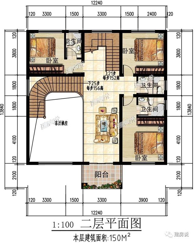 3棟農村歐式別墅設計圖，造型精美、布局合理，絕對是農村建房一個不可多得的好選擇