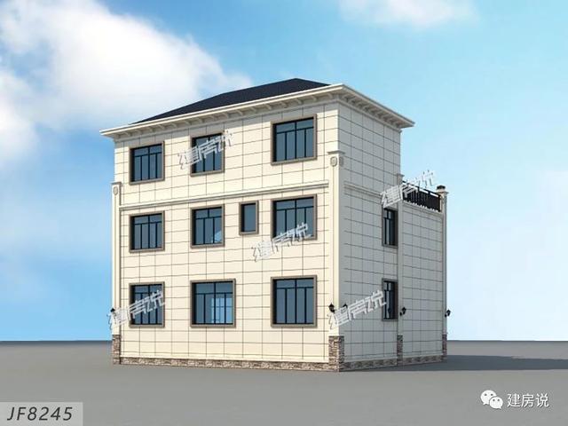 3棟農村歐式別墅設計圖，造型精美、布局合理，絕對是農村建房一個不可多得的好選擇