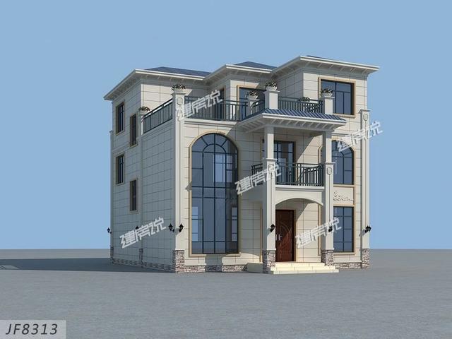 3棟農村歐式別墅設計圖，造型精美、布局合理，絕對是農村建房一個不可多得的好選擇