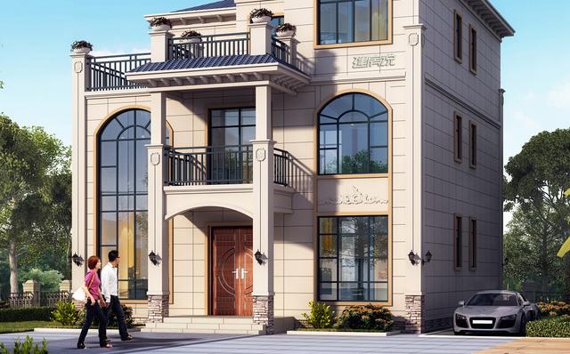 3棟農村歐式別墅設計圖，造型精美、布局合理，絕對是農村建房一個不可多得的好選擇