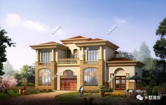 幾款二層別墅設計圖，外觀大氣時尚，你絕對喜歡