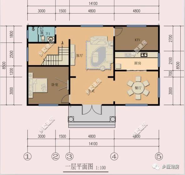 這么好看的農村自建別墅，全套設計施工圖紙，就是做婚房的最好選擇