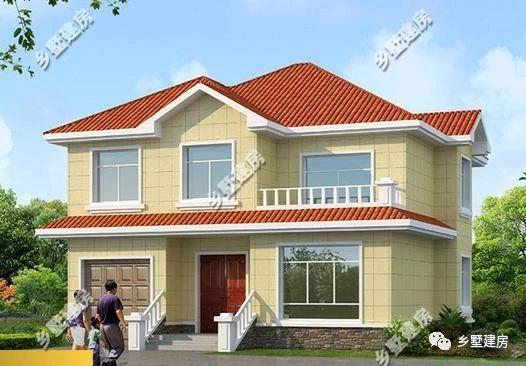 這么好看的農村自建別墅，全套設計施工圖紙，就是做婚房的最好選擇