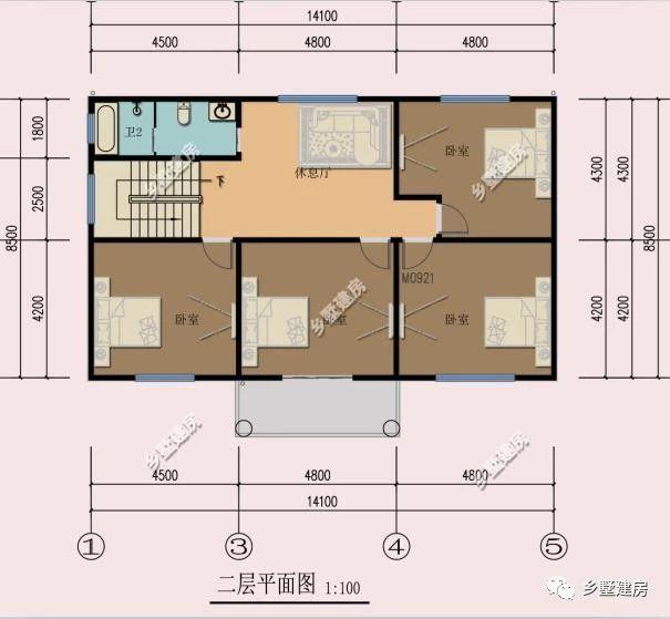 這么好看的農村自建別墅，全套設計施工圖紙，就是做婚房的最好選擇