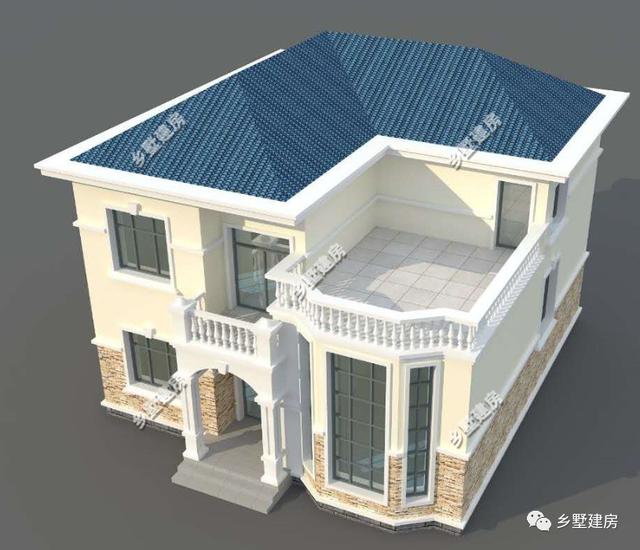 小伙回村自建二層別墅，從設計到施工全程跟進，最終如愿搬進新房