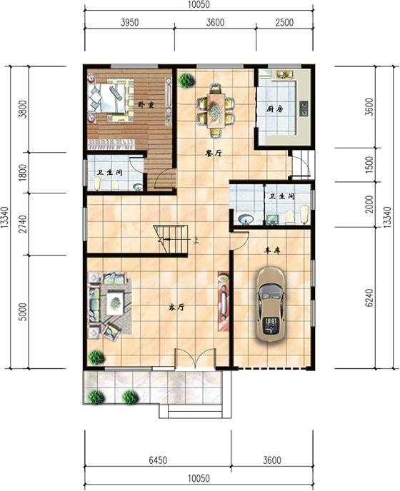 五款精致到沒有朋友的別墅設計圖，超高顏值實惠造價，受農村人喜愛不是沒原因的