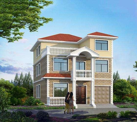 五款精致到沒有朋友的別墅設計圖，超高顏值實惠造價，受農村人喜愛不是沒原因的