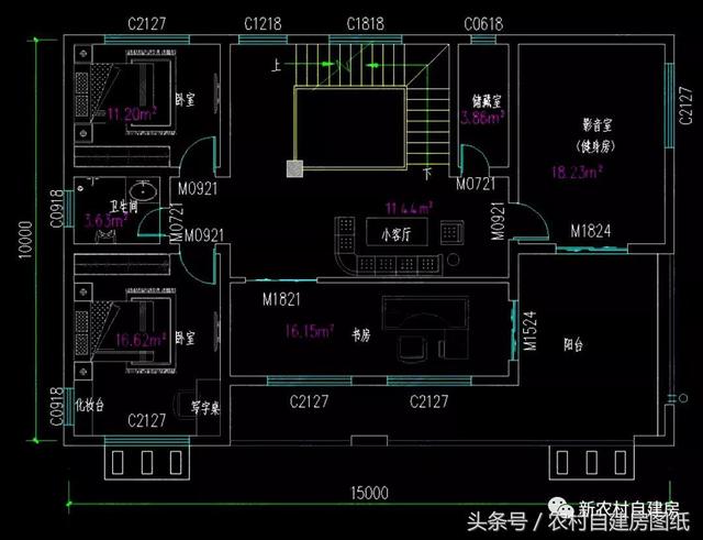 五款現代風農村別墅設計圖，極簡主義，90后的最愛